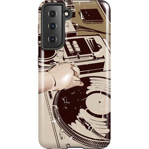 DJ Spinning Galaxy S21 5G Pro Case