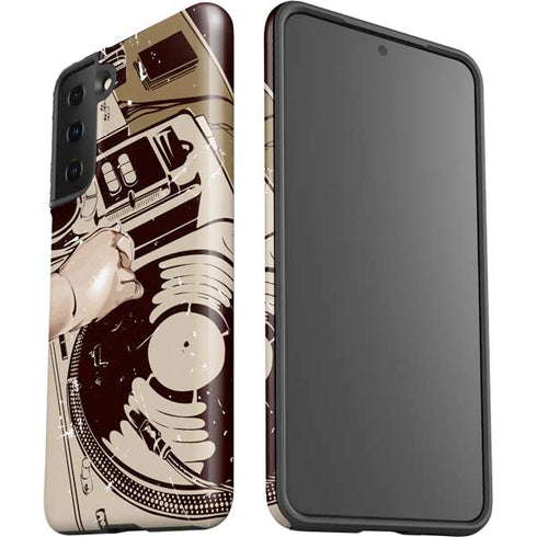 DJ Spinning Galaxy S21 FE Pro Case