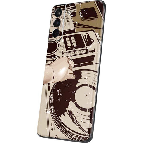 DJ Spinning Galaxy S21 Plus 5G Skin