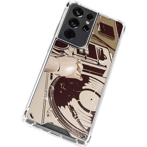DJ Spinning Galaxy S21 Ultra 5G Clear Case
