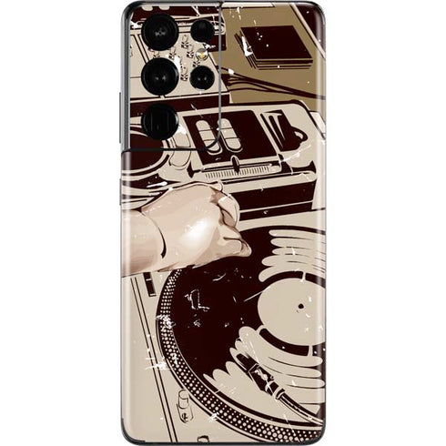 DJ Spinning Galaxy S21 Ultra 5G Skin