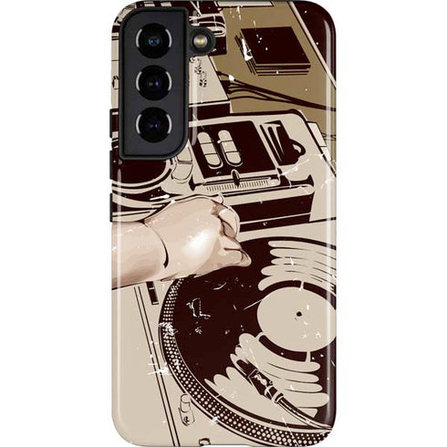DJ Spinning Galaxy S22 Pro Case
