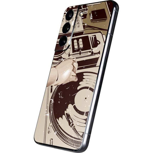 DJ Spinning Galaxy S22 Skin