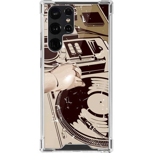 DJ Spinning Galaxy S22 Ultra Clear Case