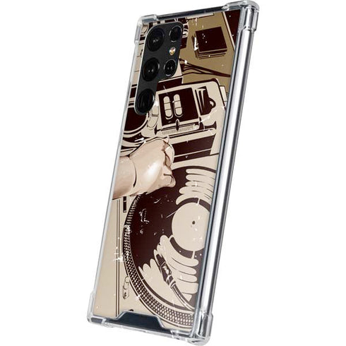 DJ Spinning Galaxy S22 Ultra Clear Case