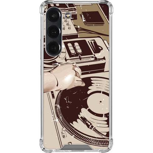 DJ Spinning Galaxy S23 Clear Case