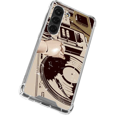 DJ Spinning Galaxy S23 Clear Case