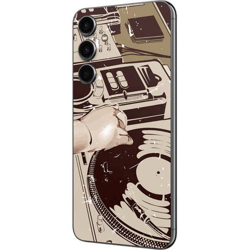 DJ Spinning Galaxy S23 FE Skin