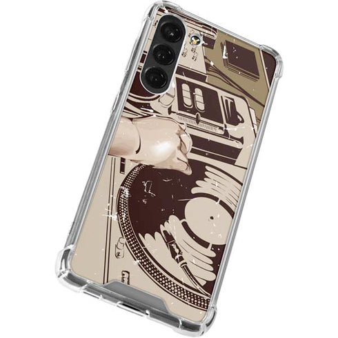 DJ Spinning Galaxy S23 Plus Clear Case