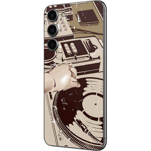 DJ Spinning Galaxy S23 Plus Skin