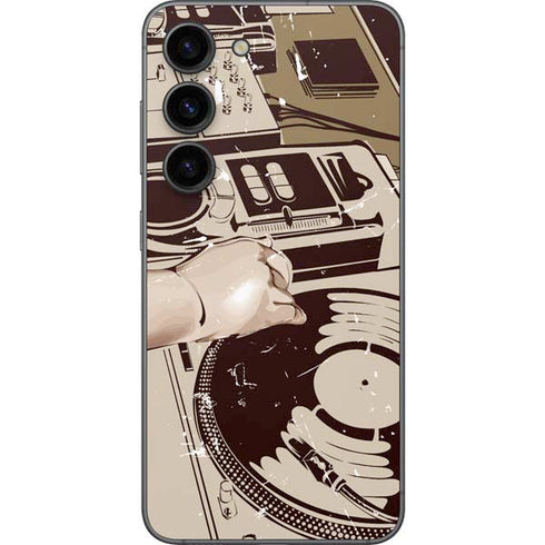 DJ Spinning Galaxy S23 Skin