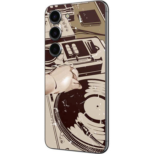 DJ Spinning Galaxy S23 Skin