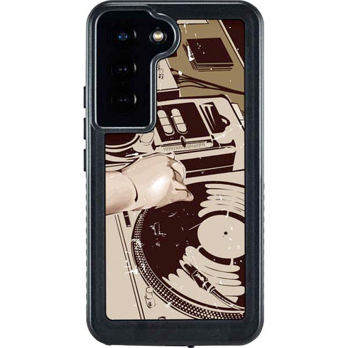 DJ Spinning Galaxy S23 Waterproof Case