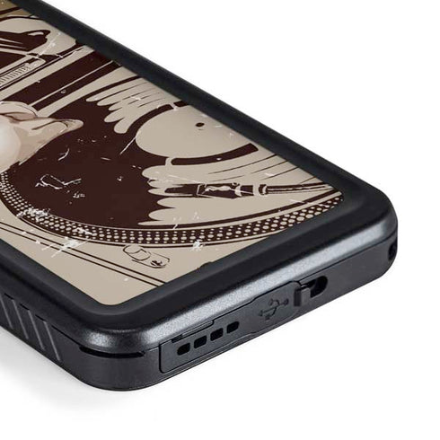 DJ Spinning Galaxy S23 Waterproof Case