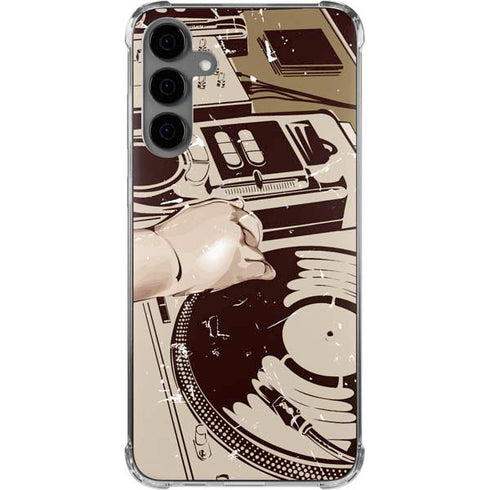 DJ Spinning Galaxy S24 Plus Clear Case