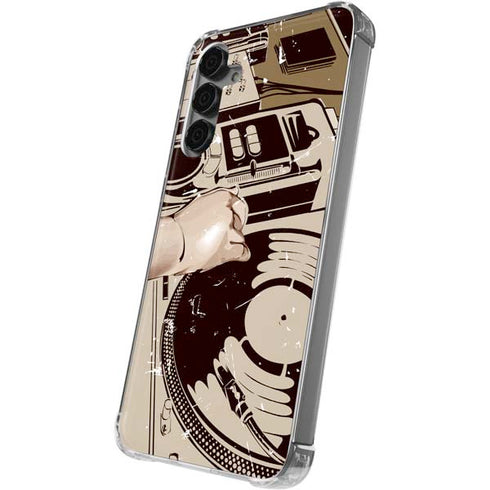 DJ Spinning Galaxy S24 Plus Clear Case