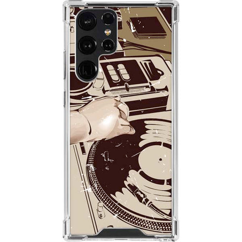 DJ Spinning Galaxy S24 Ultra Clear Case