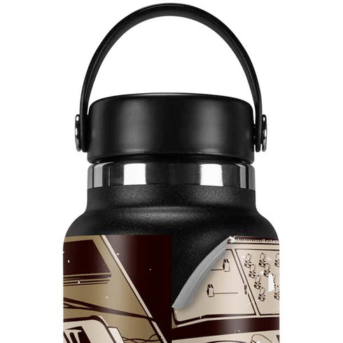 DJ Spinning Hydro Flask 32oz Wide Mouth Skin