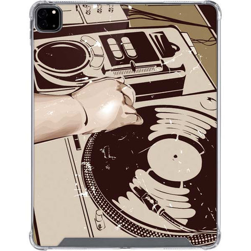 DJ Spinning iPad Pro 12.9in (2020) Clear Case