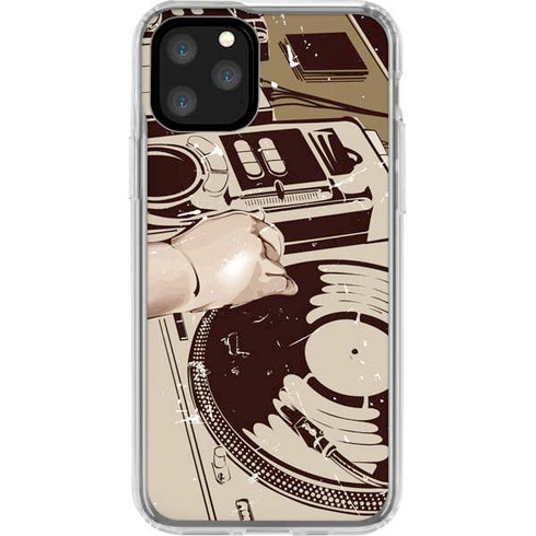 DJ Spinning iPhone 11 Pro Clear Case