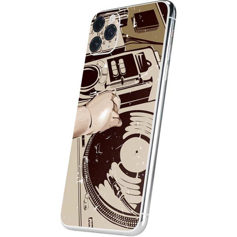 DJ Spinning iPhone 11 Pro Max Skin