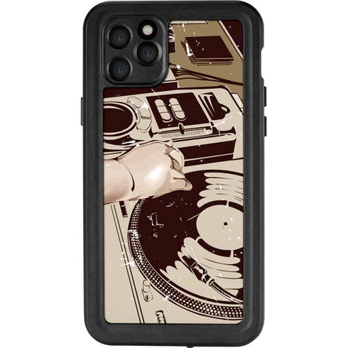 DJ Spinning iPhone 11 Pro Max Waterproof Case