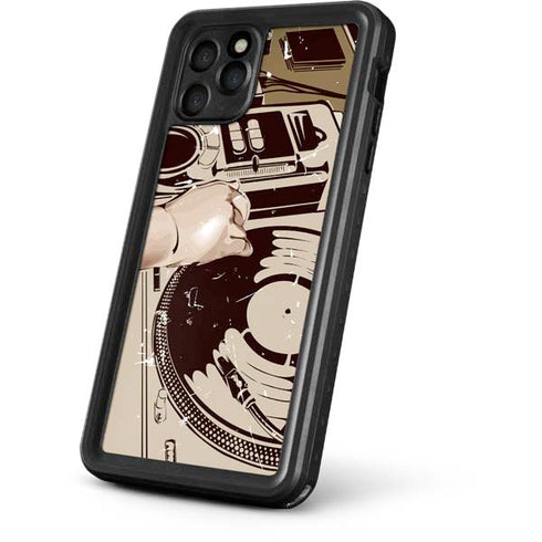 DJ Spinning iPhone 11 Pro Waterproof Case