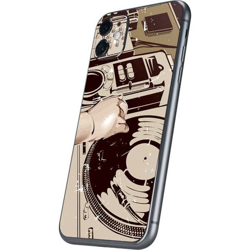 DJ Spinning iPhone 11 Skin