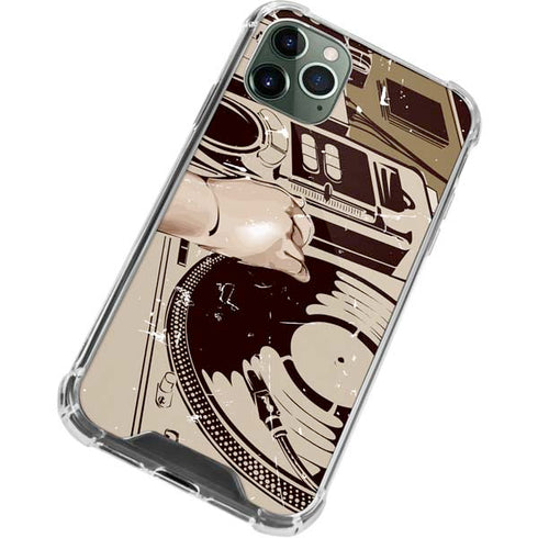 DJ Spinning iPhone 12 Pro Clear Case