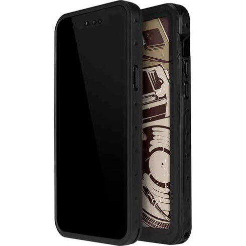 DJ Spinning iPhone 12 Pro Max Waterproof Case