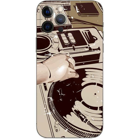 DJ Spinning iPhone 12 Pro Skin