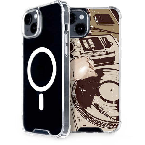 DJ Spinning iPhone 13 MagSafe Case