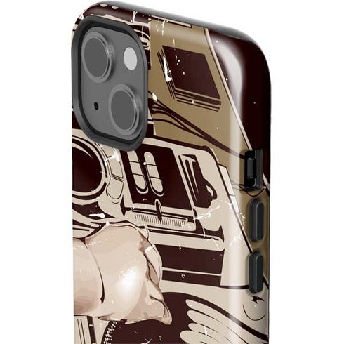 DJ Spinning iPhone 14 Plus Impact Case