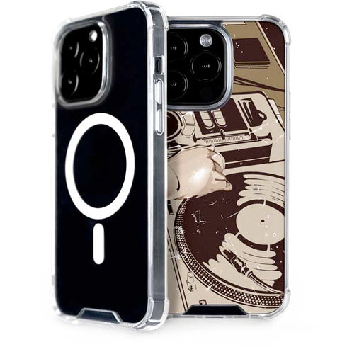 DJ Spinning iPhone 14 Pro MagSafe Case