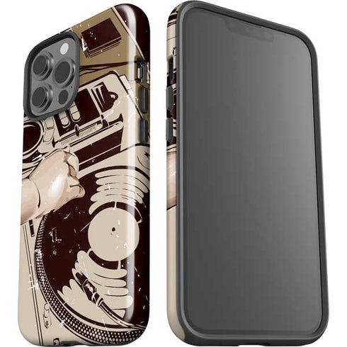 DJ Spinning iPhone 15 Pro Max Impact Case