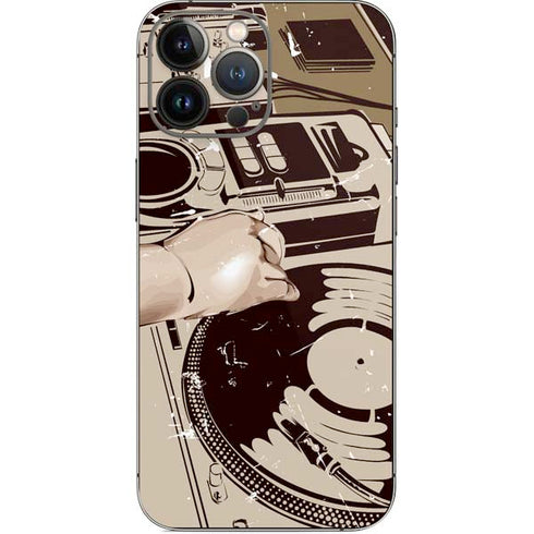 DJ Spinning iPhone 14 Pro Max Skin