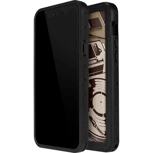 DJ Spinning iPhone 14 Pro Max Waterproof Case