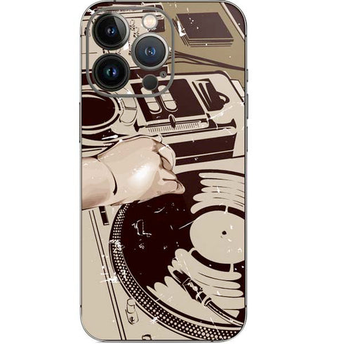 DJ Spinning iPhone 15 Pro Skin