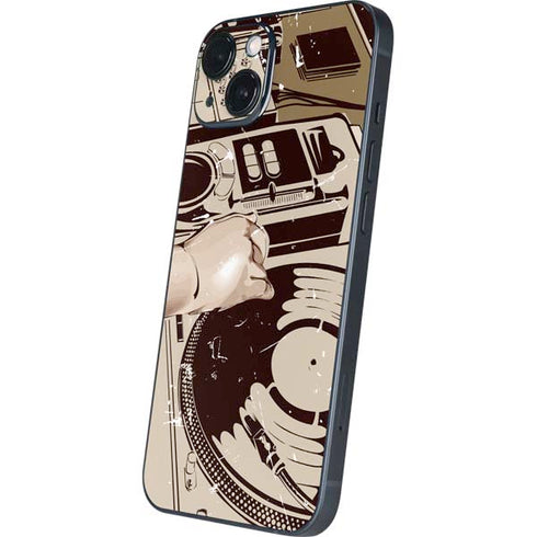 DJ Spinning iPhone 14 Skin