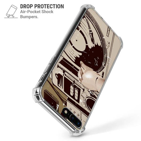 DJ Spinning iPhone 7/8 Plus Clear Case