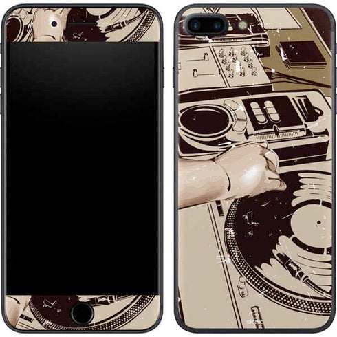 DJ Spinning iPhone 8 Plus Skin