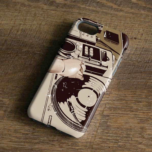 DJ Spinning iPhone 8 Pro Case