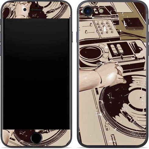 DJ Spinning iPhone 8 Skin