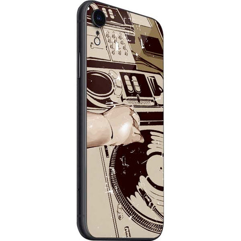 DJ Spinning iPhone SE (2nd & 3rd Gen) Skin
