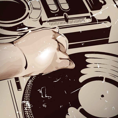 DJ Spinning iPhone X Pro Case