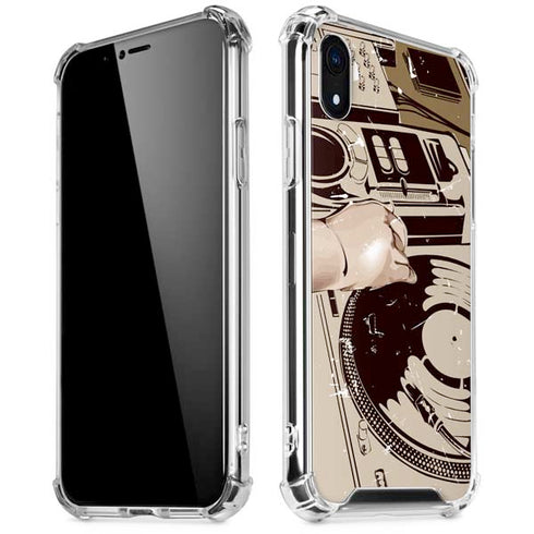 DJ Spinning iPhone XR Clear Case