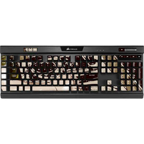 DJ Spinning K95 RGB PLATINUM Mechanical Gaming Keyboard Skin