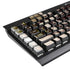 DJ Spinning K95 RGB PLATINUM Mechanical Gaming Keyboard Skin