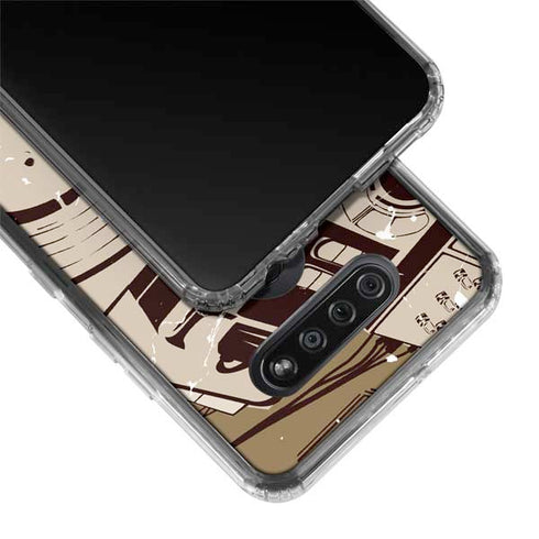 DJ Spinning LG K51/Q51 Clear Case