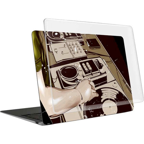 DJ Spinning MacBook Air 13in M1 (2021) Case plus Skin